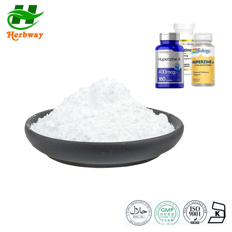 Herbway High Quality Hot Sale Factory Price Synthetic Huperzine a/Huperzine a Powder Huperzine a for Treating Alzheimer